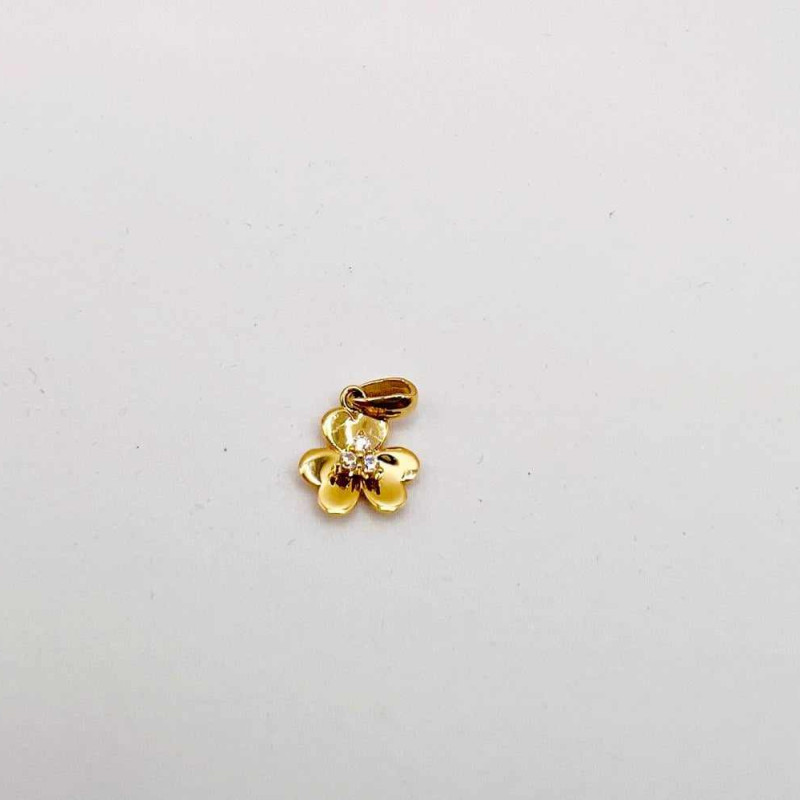 Kenzari Jewellery 14k Gold Pendant for Women - 0.76 Grams