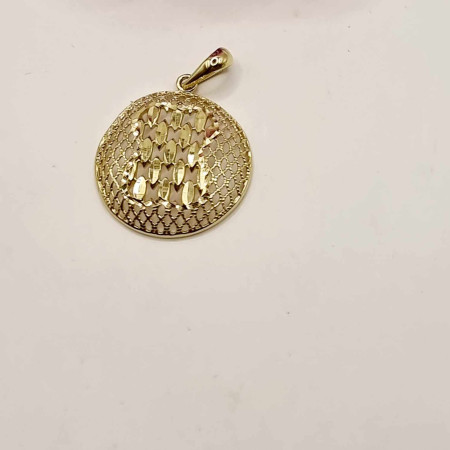 Kenzari Jewellery 14k Gold Pendant for Women - 2.12 Grams Kenzari Jewellery 14k Gold Pendant for Women - 2.12 Grams