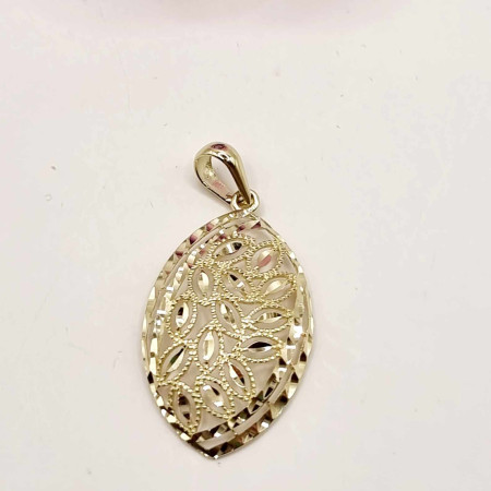 Kenzari Jewellery 14k Gold Pendant for Women - 1.81 Grams