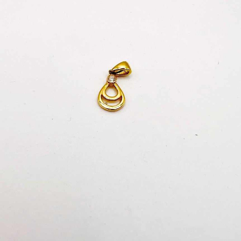 Kenzari Jewellery 14k Gold Pendant for Women - 0.64 Grams