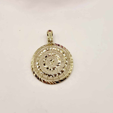 Kenzari Jewellery 14k Gold Pendant for Women - 1.62 Grams Kenzari Jewellery 14k Gold Pendant for Women - 1.62 Grams
