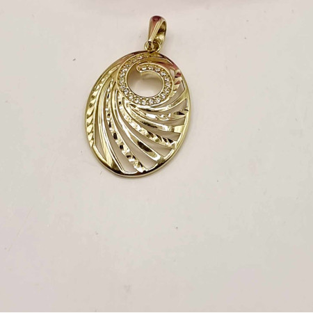 Kenzari Jewellery 14k Gold Pendant for Women - 2.33 Grams