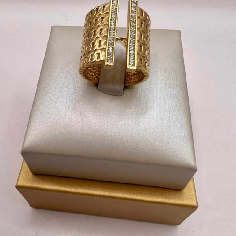 Kenzari Jewellery 14k Gold Ring for Women - 9.19 Grams Kenzari Jewellery 14k Gold Ring for Women - 9.19 Grams