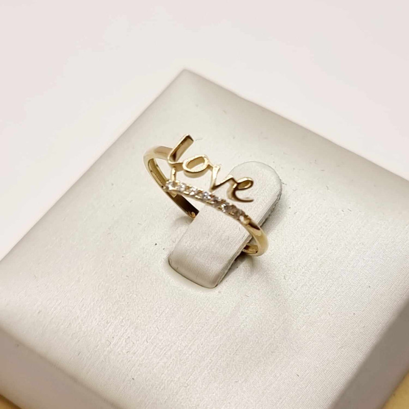 Kenzari Jewellery 14k Gold Ring for Women - 1.04 Grams