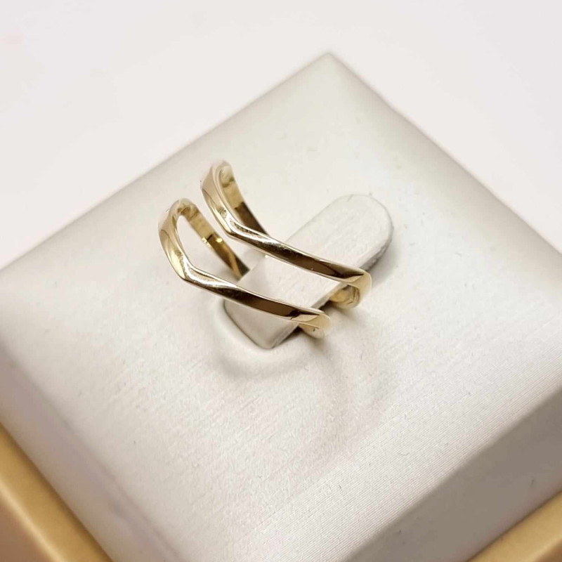 Kenzari Jewellery 14k Gold Ring for Women - 2.75 Grams Kenzari Jewellery 14k Gold Ring for Women - 2.75 Grams