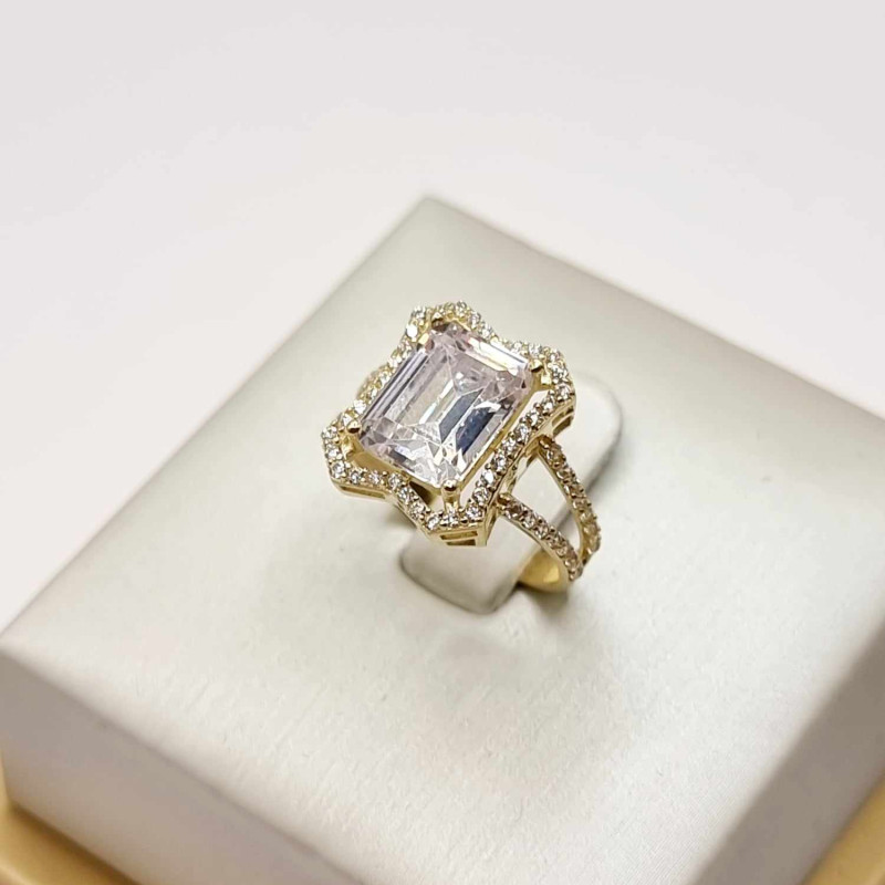 Kenzari Jewellery 14k Gold Ring for Women - 3.39 Grams