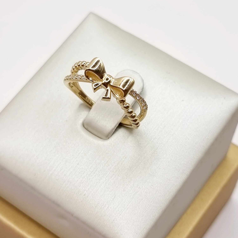 Kenzari Jewellery 14k Gold Ring for Women - 3.11 Grams