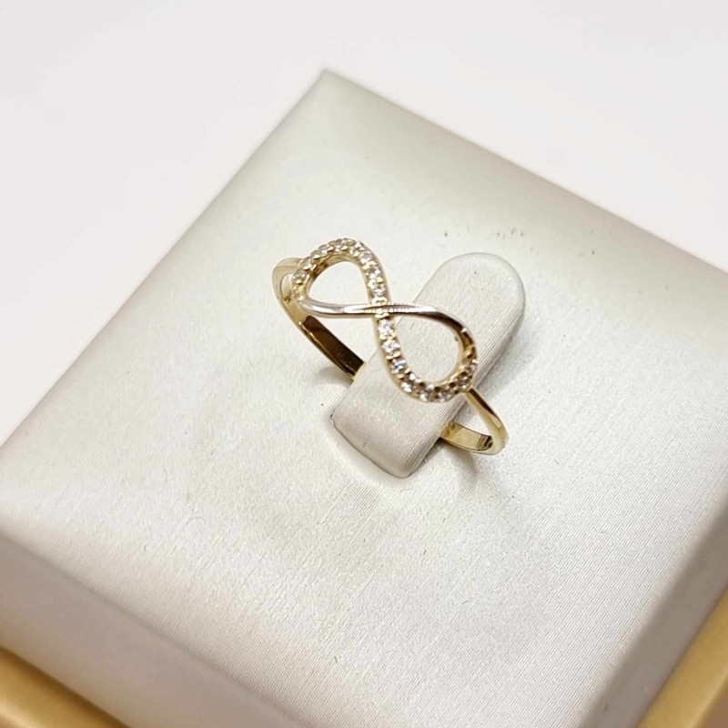 Kenzari Jewellery 14k Gold Ring for Women - 1.12 Grams
