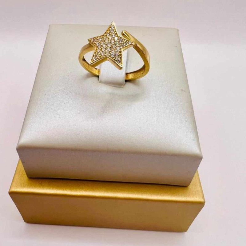 Kenzari Jewellery 14k Gold Ring for Women - 1.89 Grams