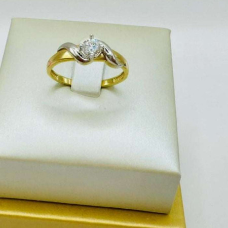 Kenzari Jewellery 14k Gold Ring for Women - 2.49 Grams