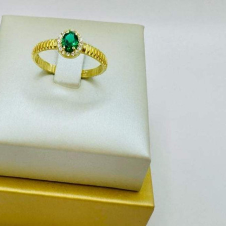 Kenzari Jewellery 14k Gold Ring for Women - 1.95 Grams Kenzari Jewellery 14k Gold Ring for Women - 1.95 Grams