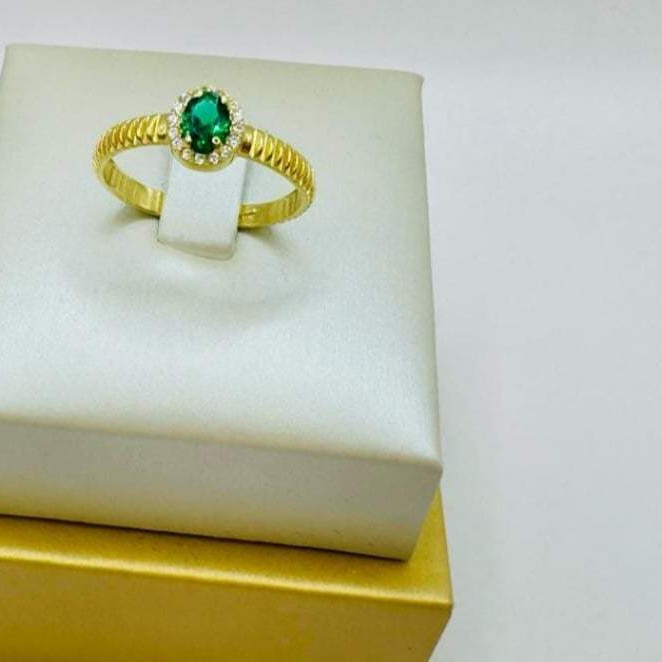 Kenzari Jewellery 14k Gold Ring for Women - 1.95 Grams
