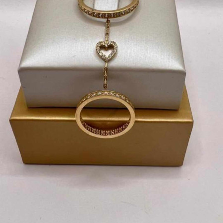 Kenzari Jewellery 14k Gold Ring for Women - 3.29 Grams