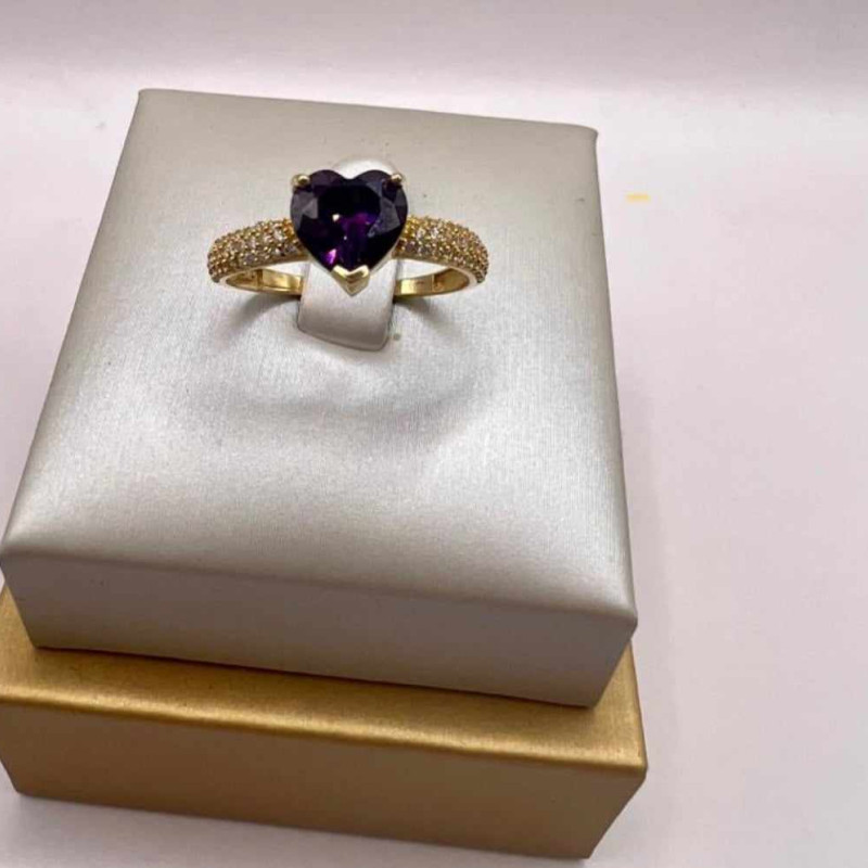 Kenzari Jewellery 14k Gold Ring for Women - 2.44 Grams