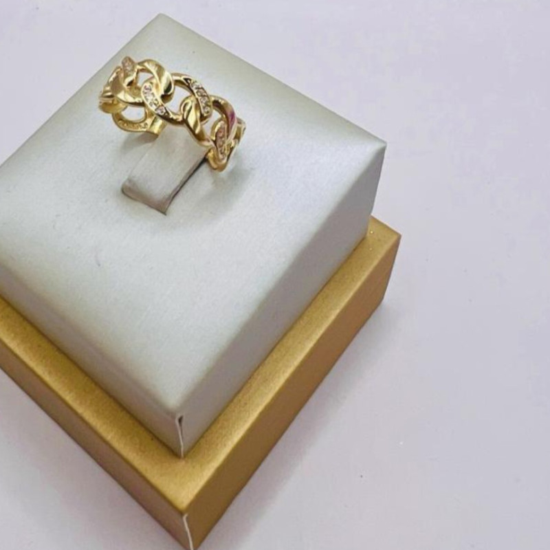 Kenzari Jewellery 14k Gold Ring for Women - 2.73 Grams