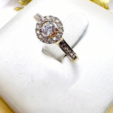 Kenzari Jewellery 14k Gold Ring for Women - 1.93 Grams