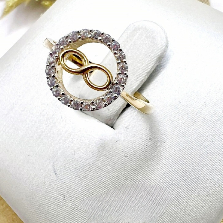 Kenzari Jewellery 14k Gold Ring for Women - 1.84 Grams