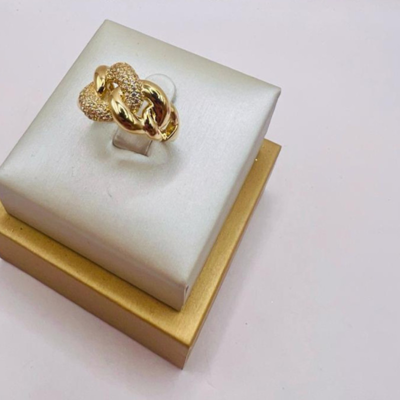 Kenzari Jewellery 14k Gold Ring for Women - 2.82 Grams