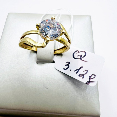Kenzari Jewellery 14k Gold Ring for Women - 3.12 Grams Kenzari Jewellery 14k Gold Ring for Women - 3.12 Grams
