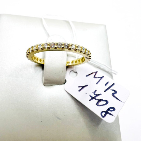 Kenzari Jewellery 14k Gold Ring for Women - 1.70 Grams