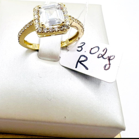Kenzari Jewellery 14k Gold Ring for Women - 3.02 Grams