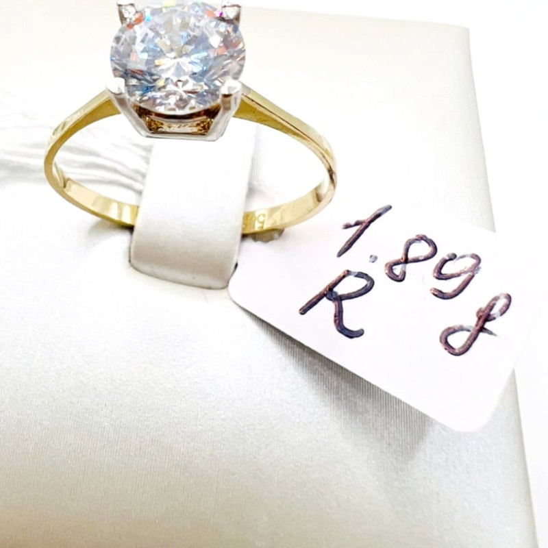 Kenzari Jewellery 14k Gold Ring for Women - 1.89 Grams