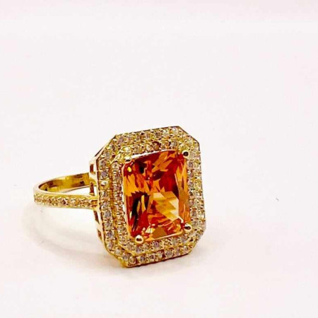 Kenzari Jewellery 14k Gold Ring for Women - 3.74 Grams