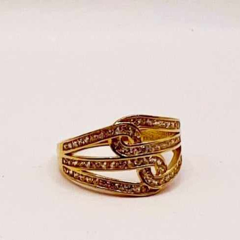 Kenzari Jewellery 14k Gold Ring for Women - 2.26 Grams