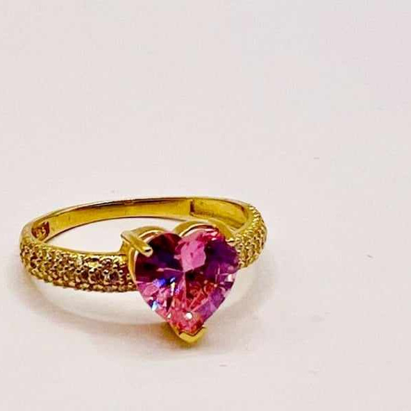 Kenzari Jewellery 14k Gold Ring for Women - 2.32 Grams