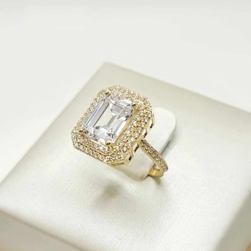 Kenzari Jewellery 14k Gold Ring for Women - 3.58 Grams