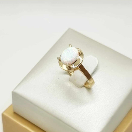 Kenzari Jewellery 14k Gold Ring for Women - 2.69 Grams