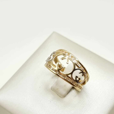 Kenzari Jewellery 14k Gold Ring for Women - 2.59 Grams