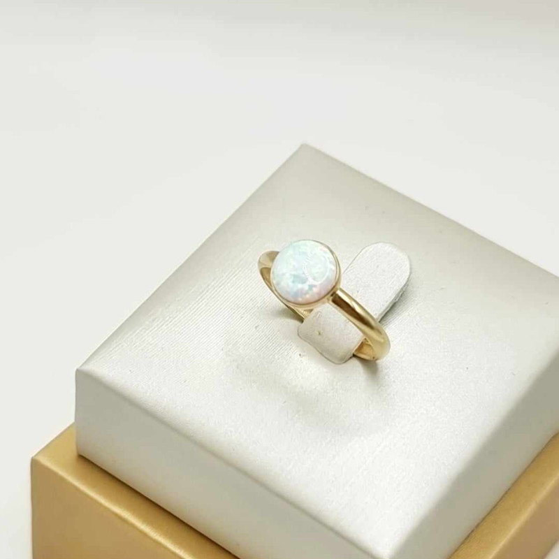 Kenzari Jewellery 14k Gold Ring for Women - 1.45 Grams