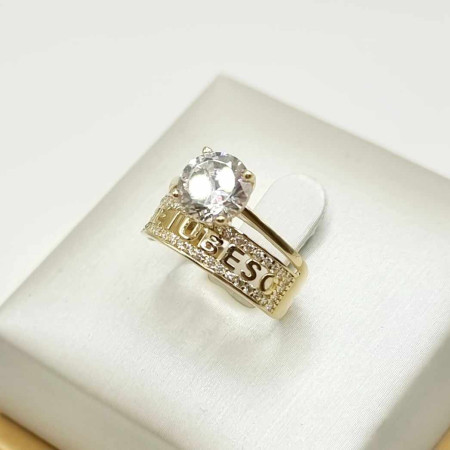 Kenzari Jewellery 14k Gold Ring for Women - 3.83 Grams