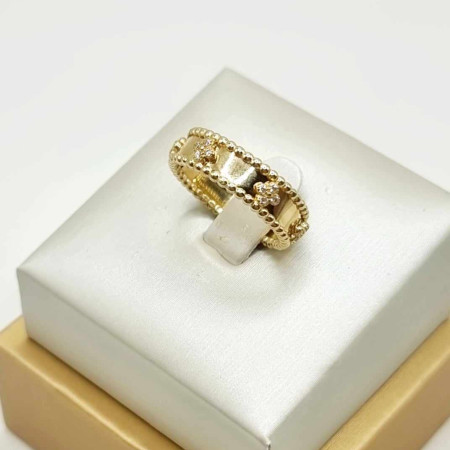 Kenzari Jewellery 14k Gold Ring for Women - 4.42 Grams