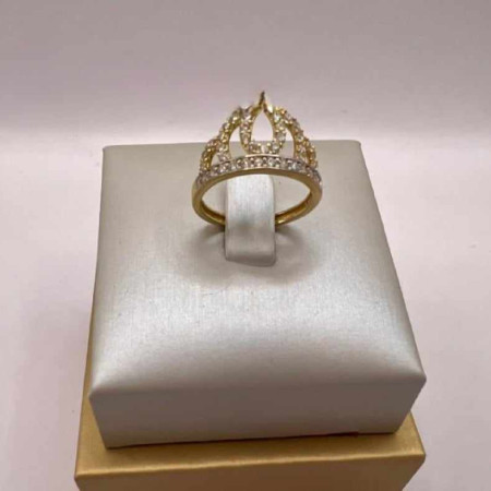 Kenzari Jewellery 14k Gold Ring for Women - 2.14 Grams