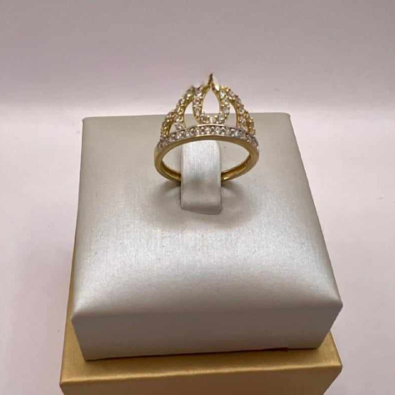 Kenzari Jewellery 14k Gold Ring for Women - 2.14 Grams