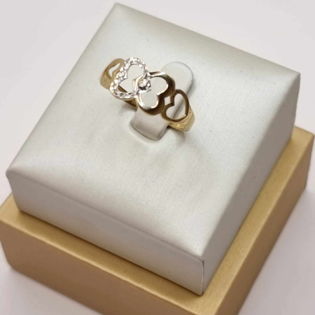 Kenzari Jewellery 14k Gold Ring for Women - 2.06 Grams Kenzari Jewellery 14k Gold Ring for Women - 2.06 Grams