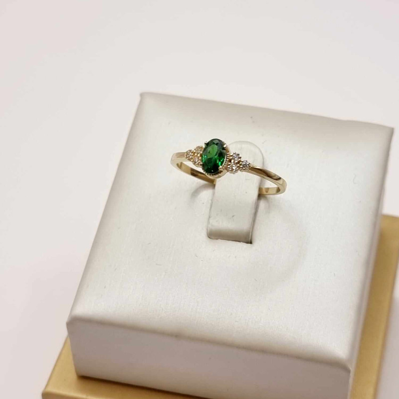 Kenzari Jewellery 14k Gold Ring for Women - 1.58 Grams