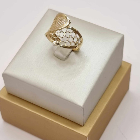 Kenzari Jewellery 14k Gold Ring for Women - 3.03 Grams
