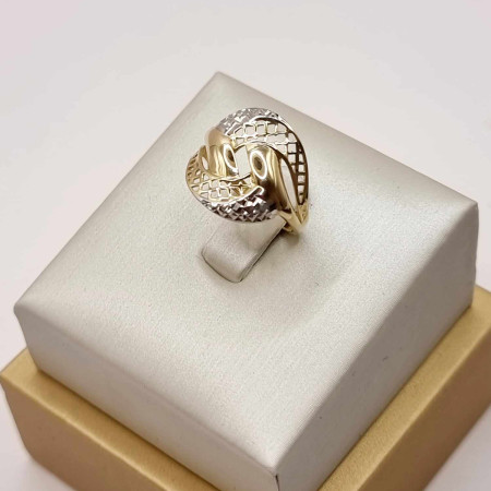 Kenzari Jewellery 14k Gold Ring for Women - 2.09 Grams Kenzari Jewellery 14k Gold Ring for Women - 2.09 Grams