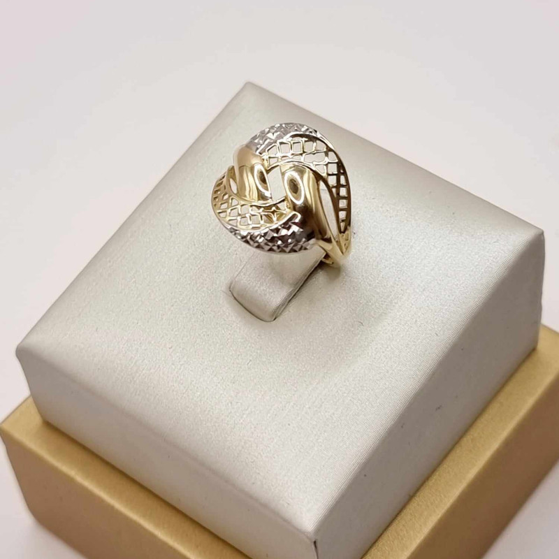 Kenzari Jewellery 14k Gold Ring for Women - 2.09 Grams Kenzari Jewellery 14k Gold Ring for Women - 2.09 Grams