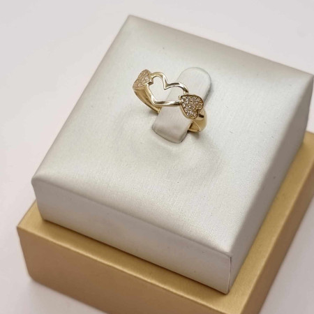 Kenzari Jewellery 14k Gold Ring for Women - 1.27 Grams