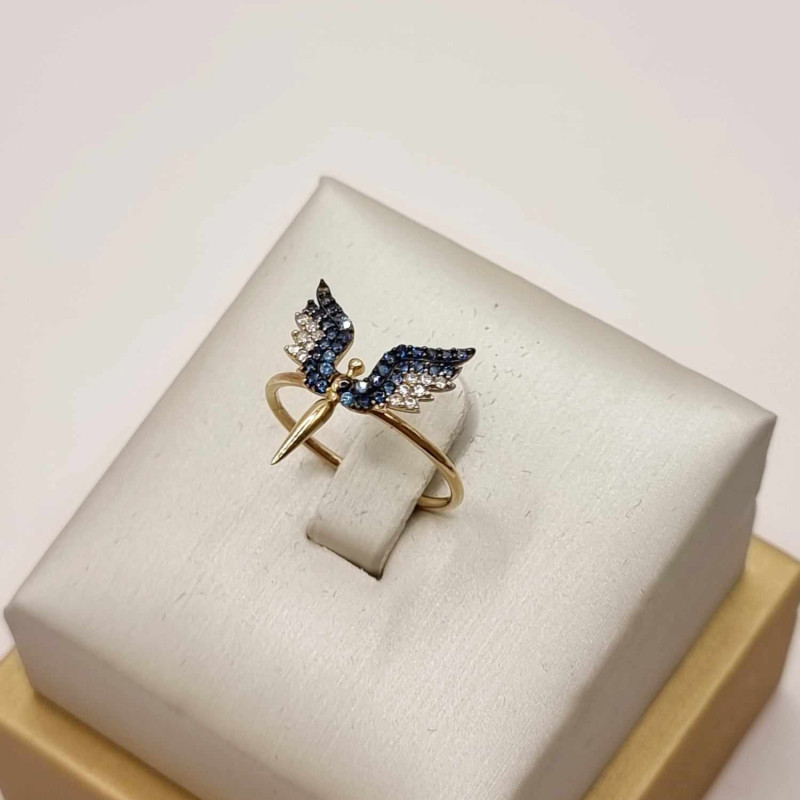 Kenzari Jewellery 14k Gold Ring for Women - 1.65 Grams Kenzari Jewellery 14k Gold Ring for Women - 1.65 Grams