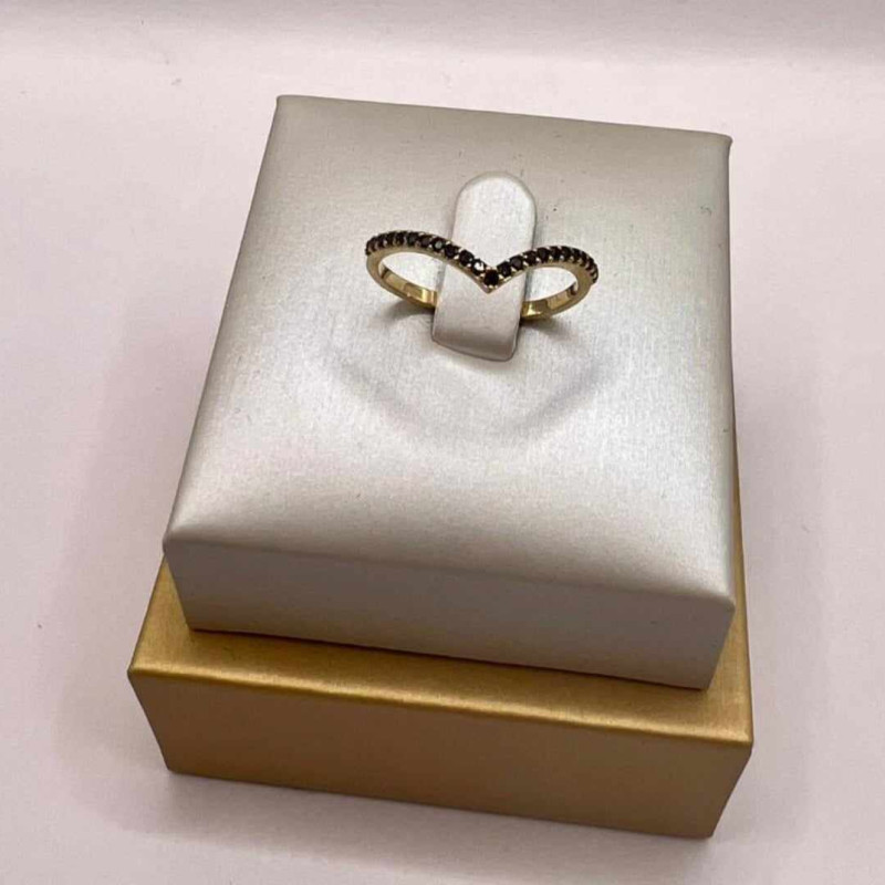 Kenzari Jewellery 14k Gold Ring for Women - 1.44 Grams