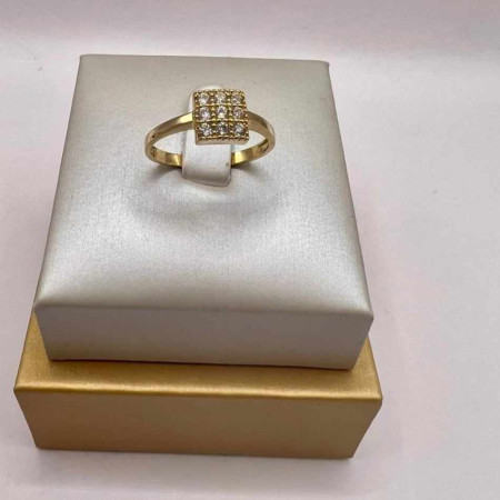 Kenzari Jewellery 14k Gold Ring for Women - 2.31 Grams