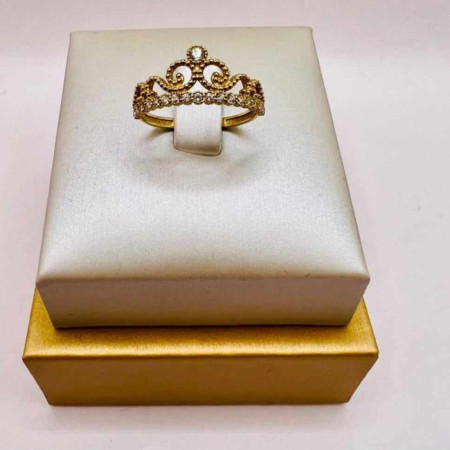 Kenzari Jewellery 14k Gold Ring for Women - 1.72 Grams