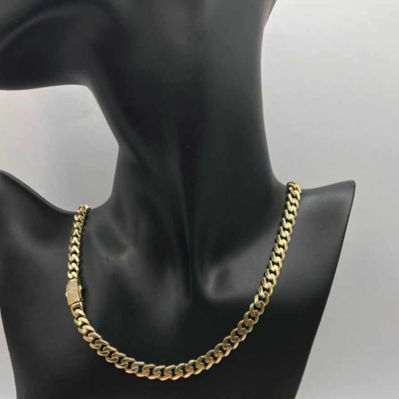Kenzari Jewellery 14k Gold Necklace for Women - 18.66 Grams