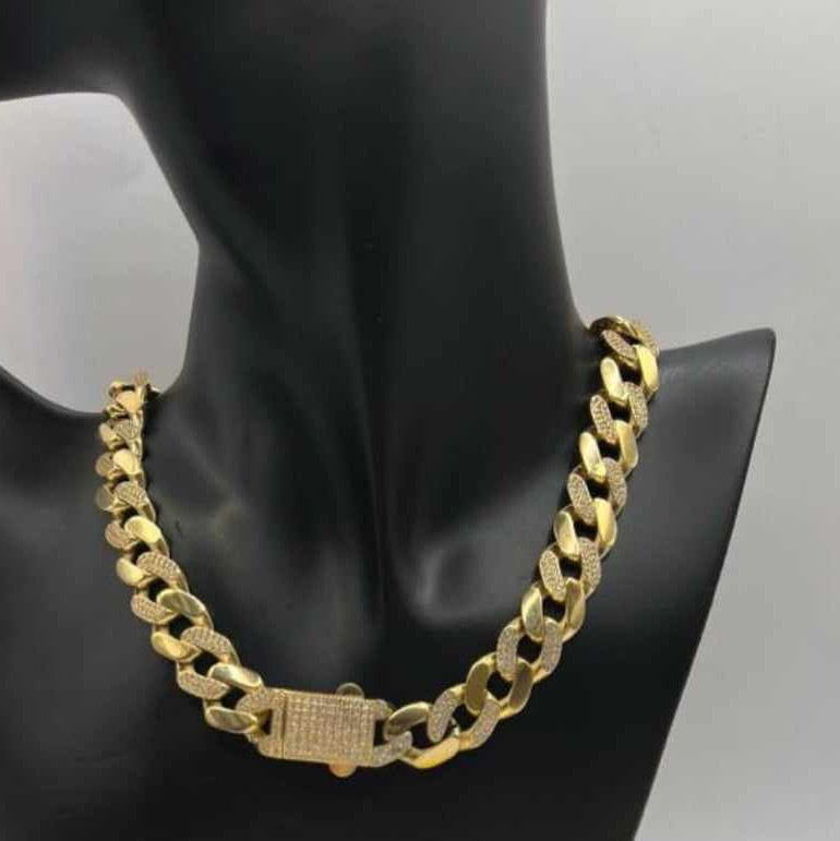 Kenzari Jewellery 14k Gold Necklace for Women - 40.56 Grams