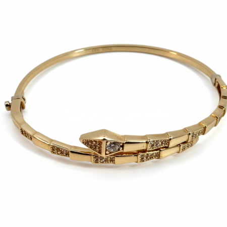 14K Gold Bangle Bracelet – 6.4g, 6cm